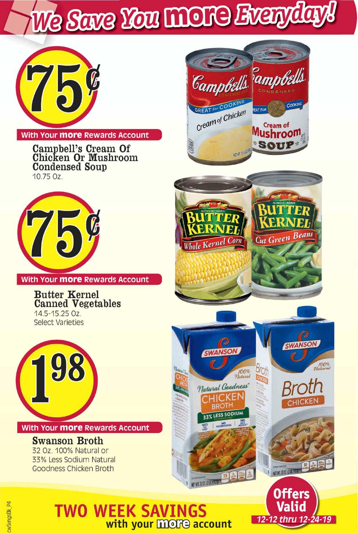 Cash Wise Weekly Ad Circular - valid 12/12-12/25/2019 (Page 4)