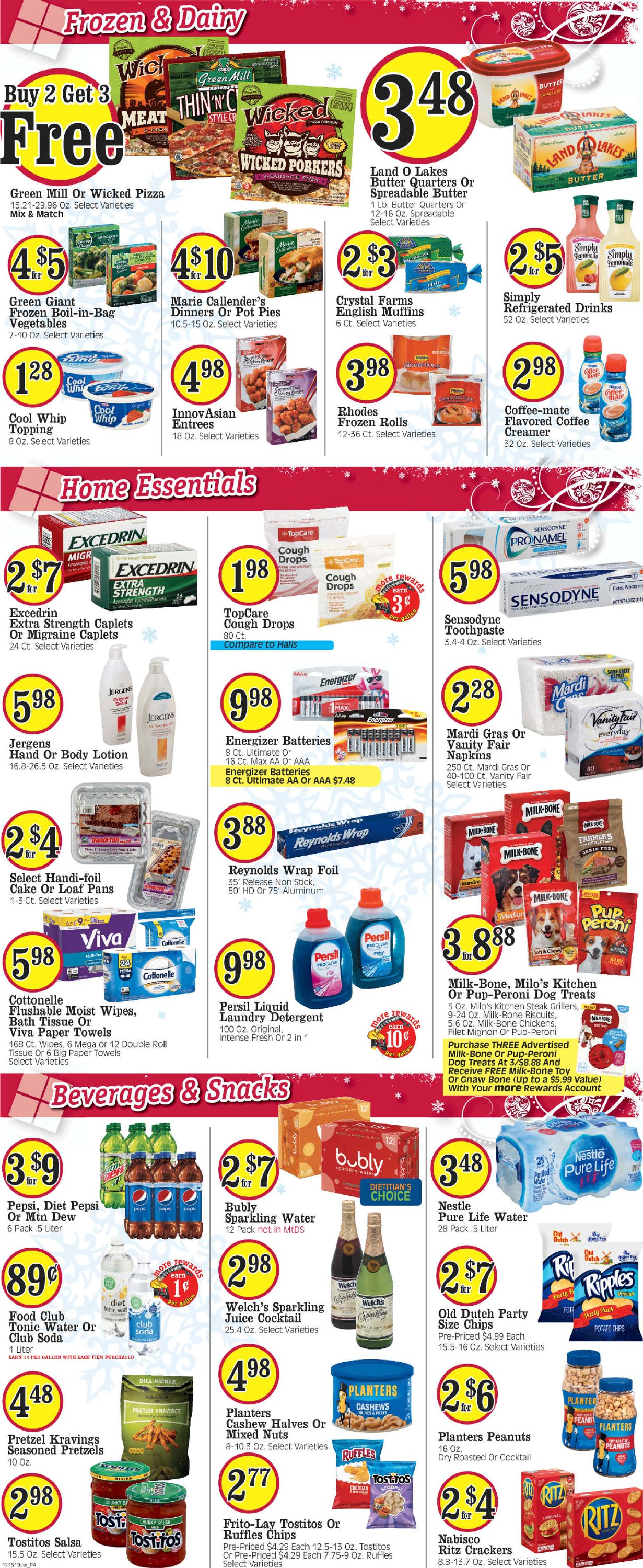 Cash Wise Weekly Ad Circular - valid 12/15-12/21/2019 (Page 4)