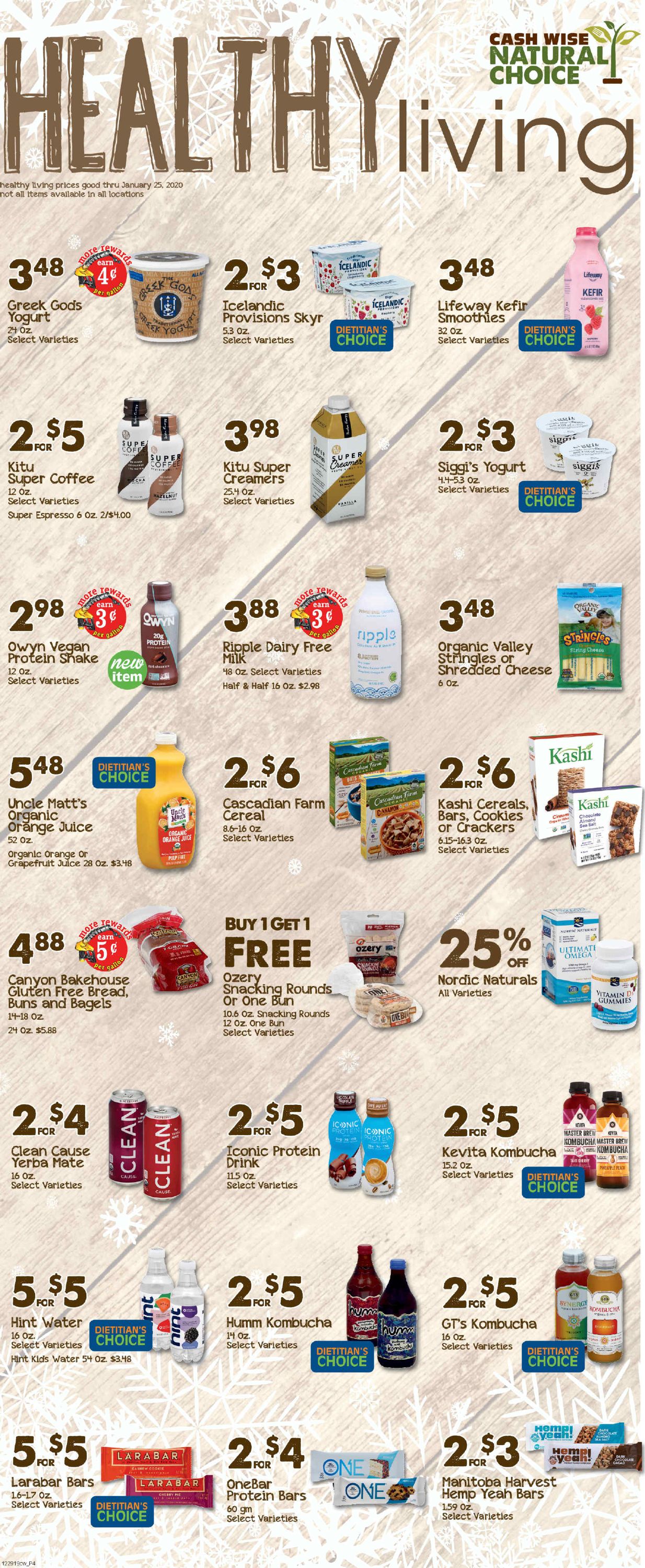 Cash Wise Weekly Ad Circular - valid 01/01-01/07/2020 (Page 4)