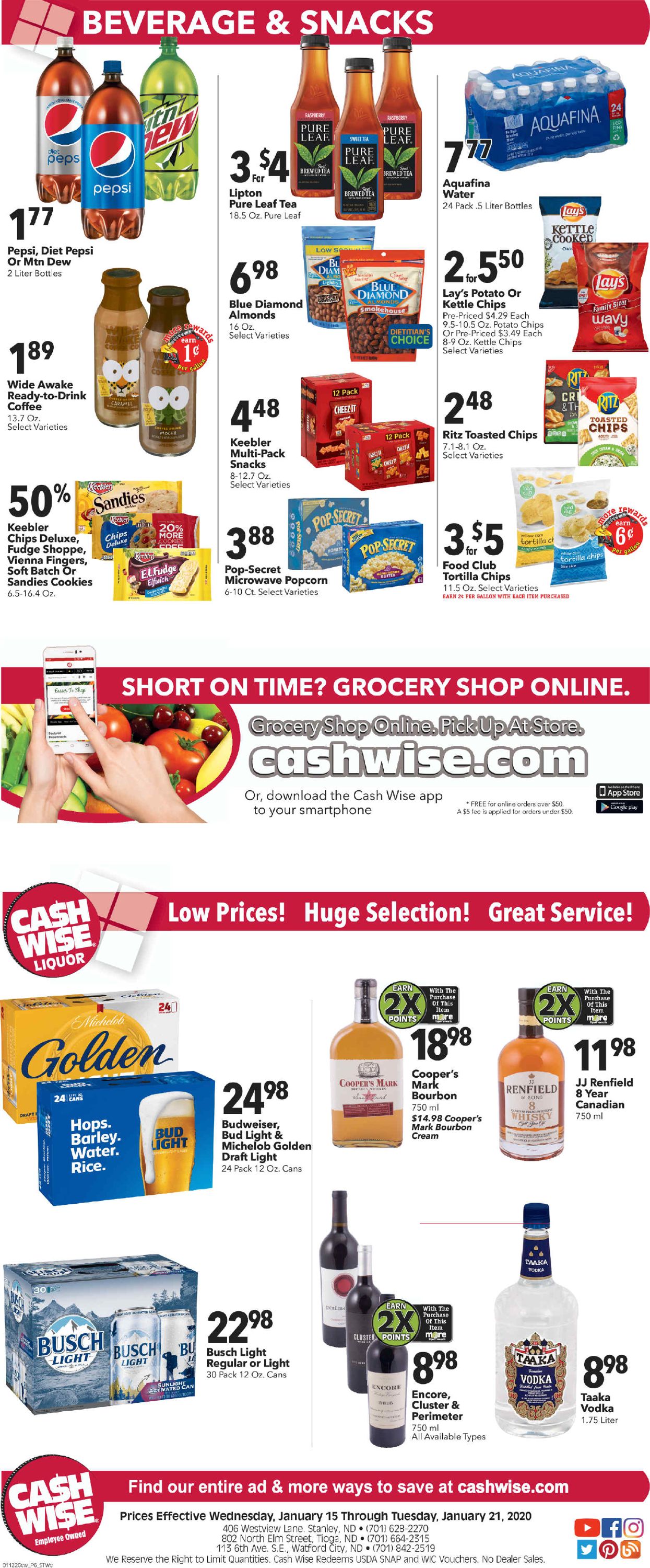 Cash Wise Weekly Ad Circular - valid 01/15-01/21/2020 (Page 6)