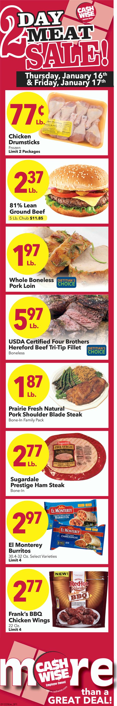 Cash Wise Weekly Ad Circular - valid 01/15-01/21/2020 (Page 7)