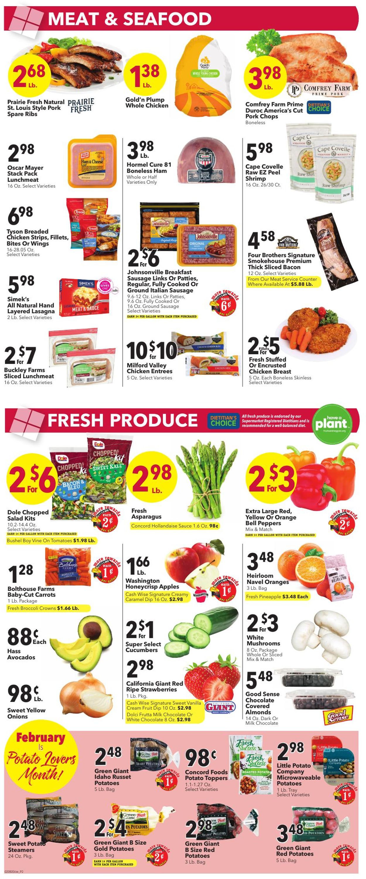 Cash Wise Weekly Ad Circular - valid 02/09-02/18/2020 (Page 2)