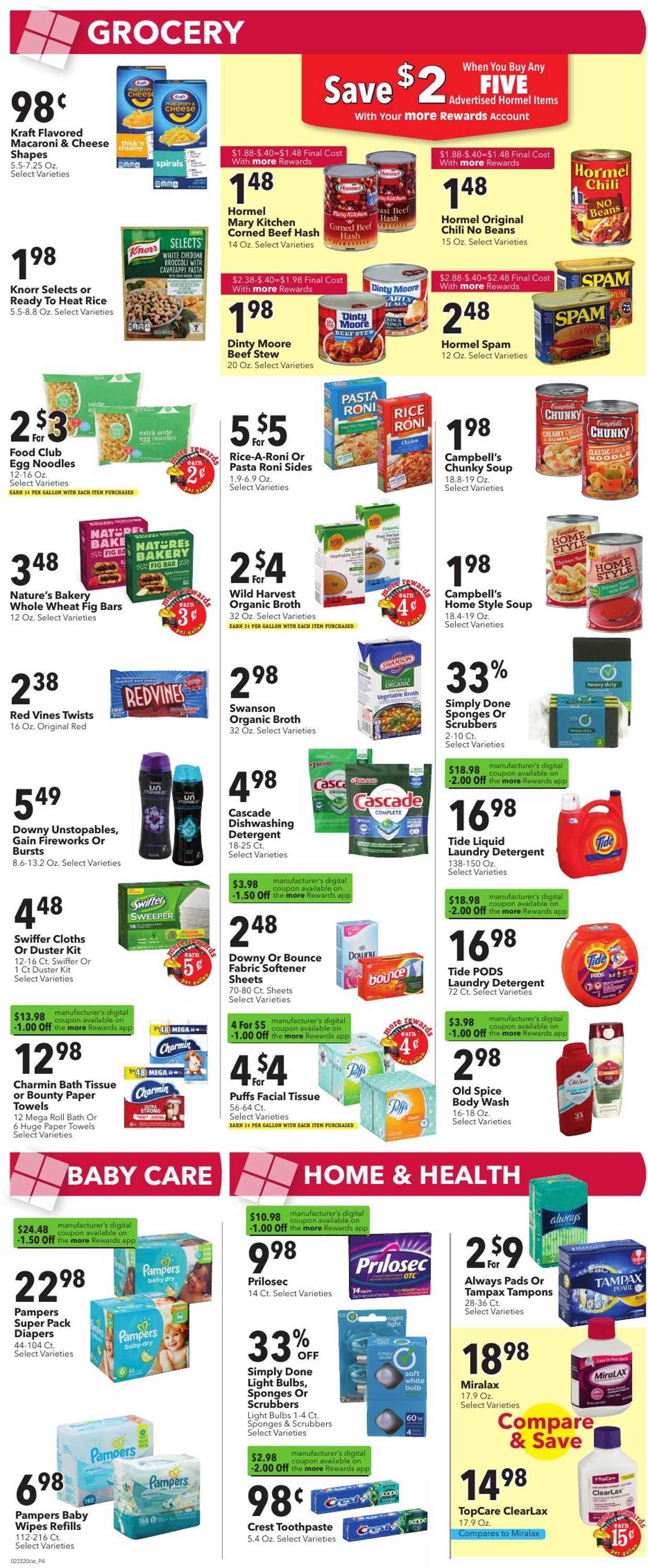 Cash Wise Weekly Ad Circular - valid 02/26-03/03/2020 (Page 4)
