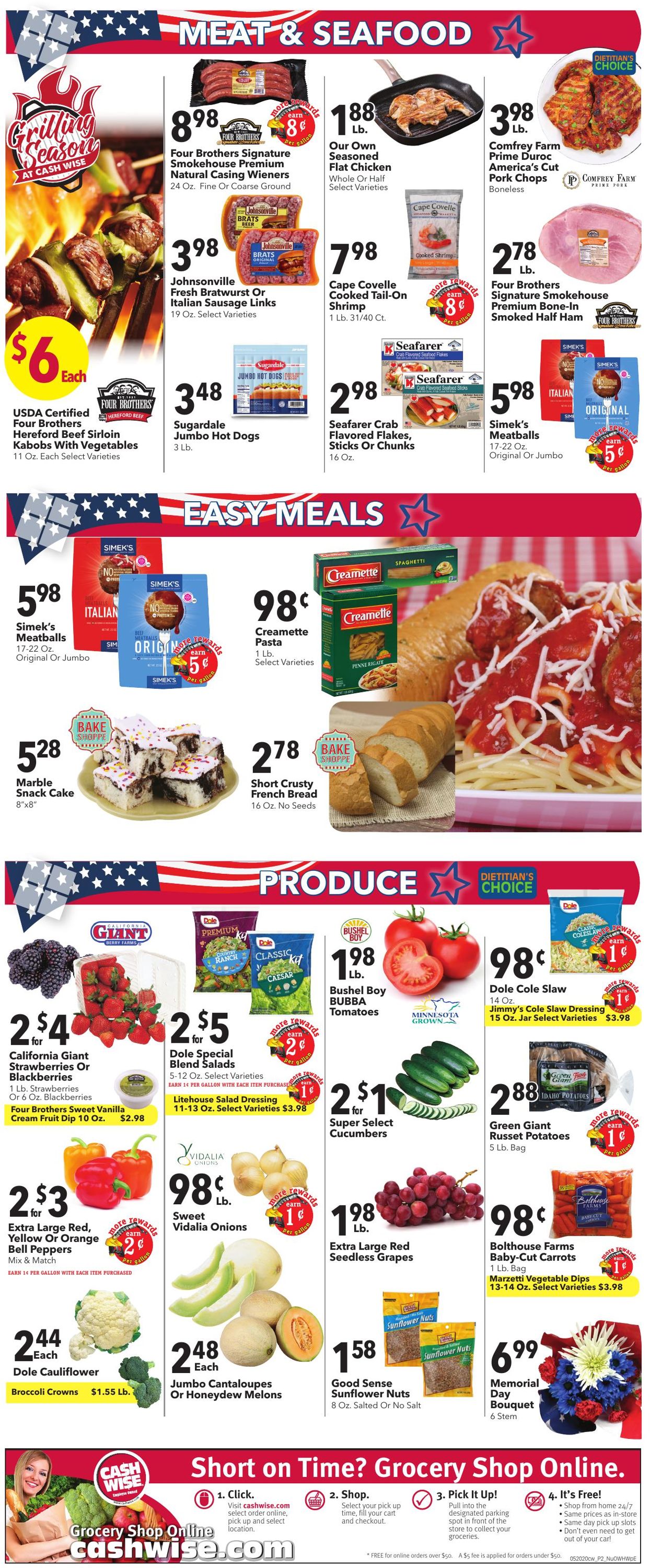 Cash Wise Weekly Ad Circular - valid 05/20-05/26/2020 (Page 2)