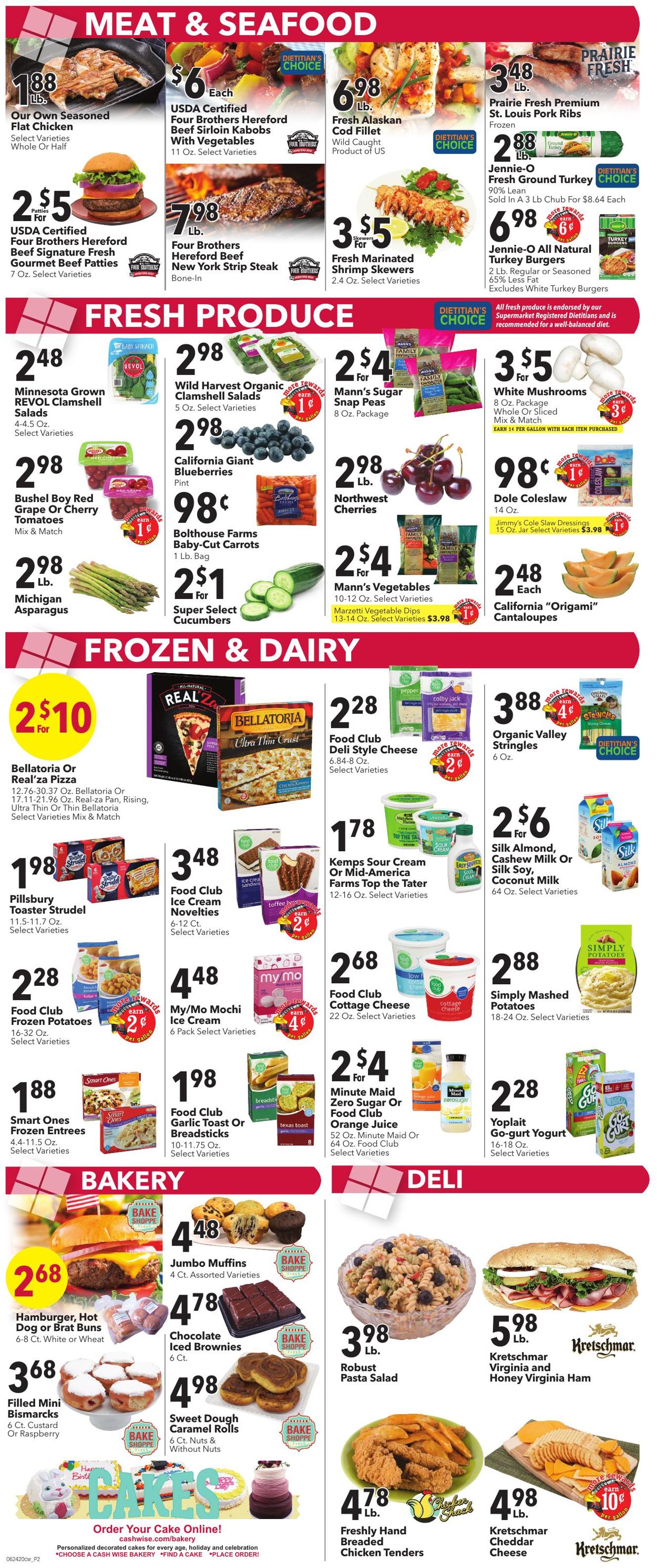 Cash Wise Weekly Ad Circular - valid 06/24-06/30/2020 (Page 2)
