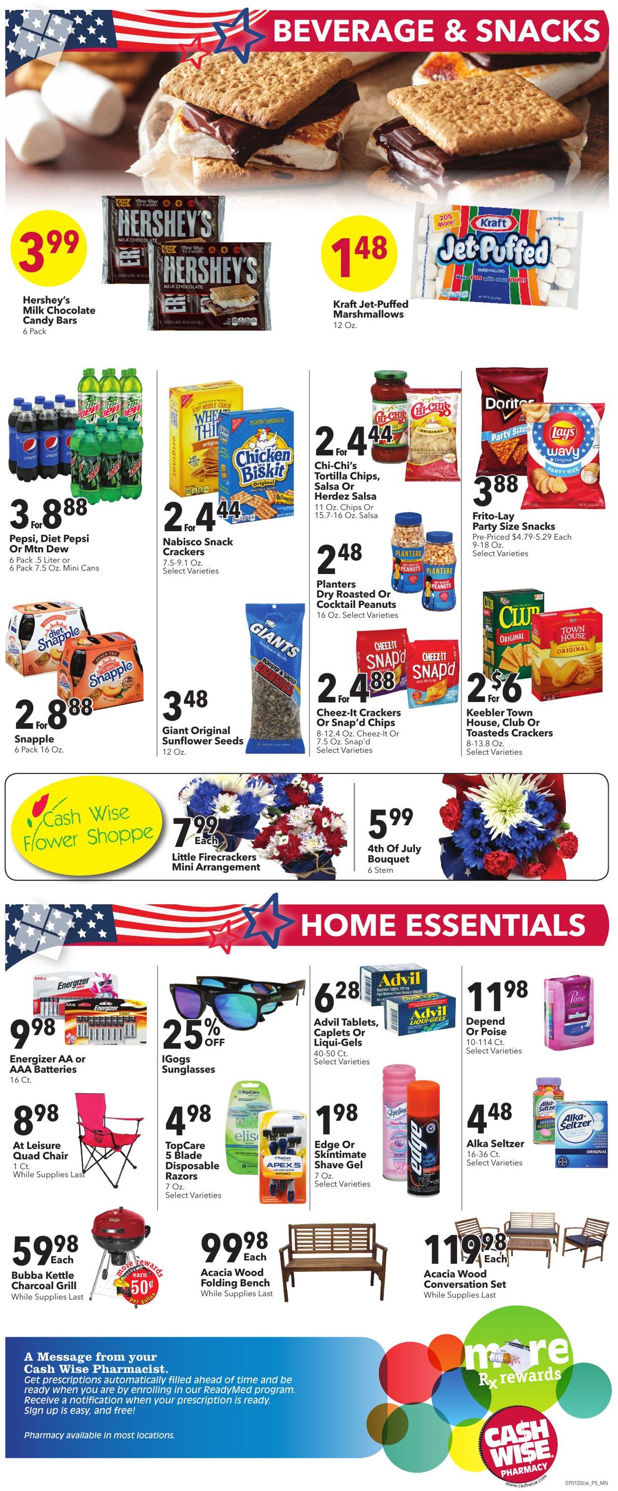 Cash Wise Weekly Ad Circular - valid 07/01-07/07/2020 (Page 4)