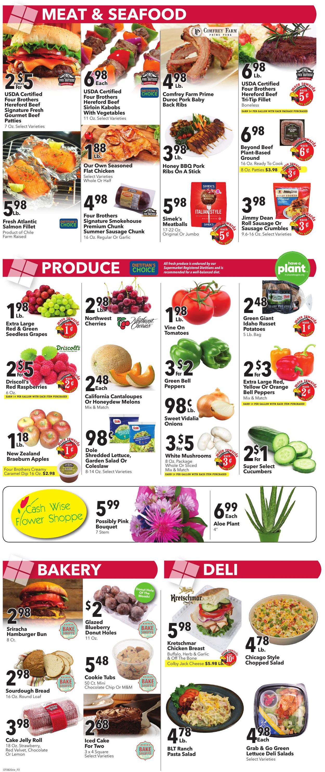 Cash Wise Weekly Ad Circular - valid 07/08-07/14/2020 (Page 2)