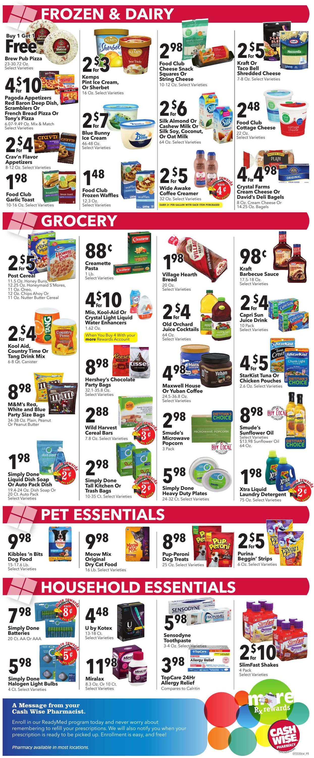 Cash Wise Weekly Ad Circular - valid 07/22-07/28/2020 (Page 3)
