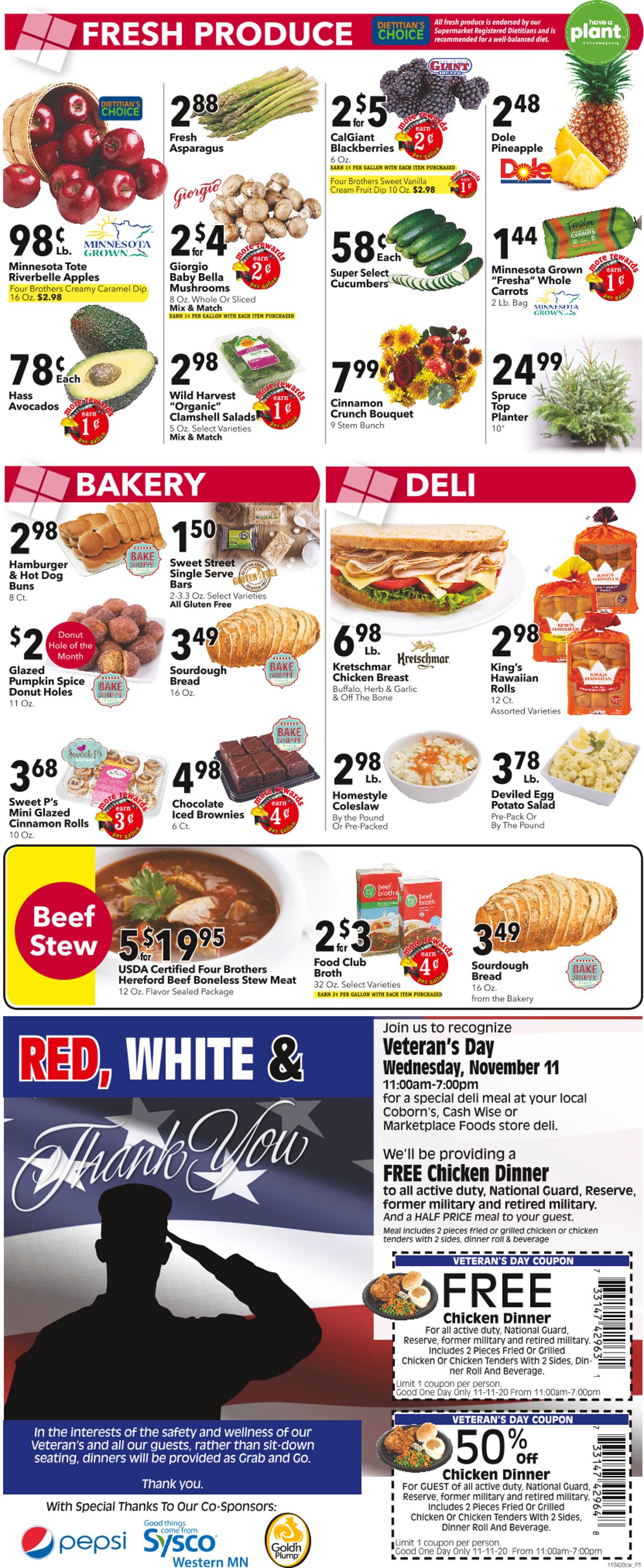 Cash Wise Weekly Ad Circular - valid 11/04-11/10/2020 (Page 3)