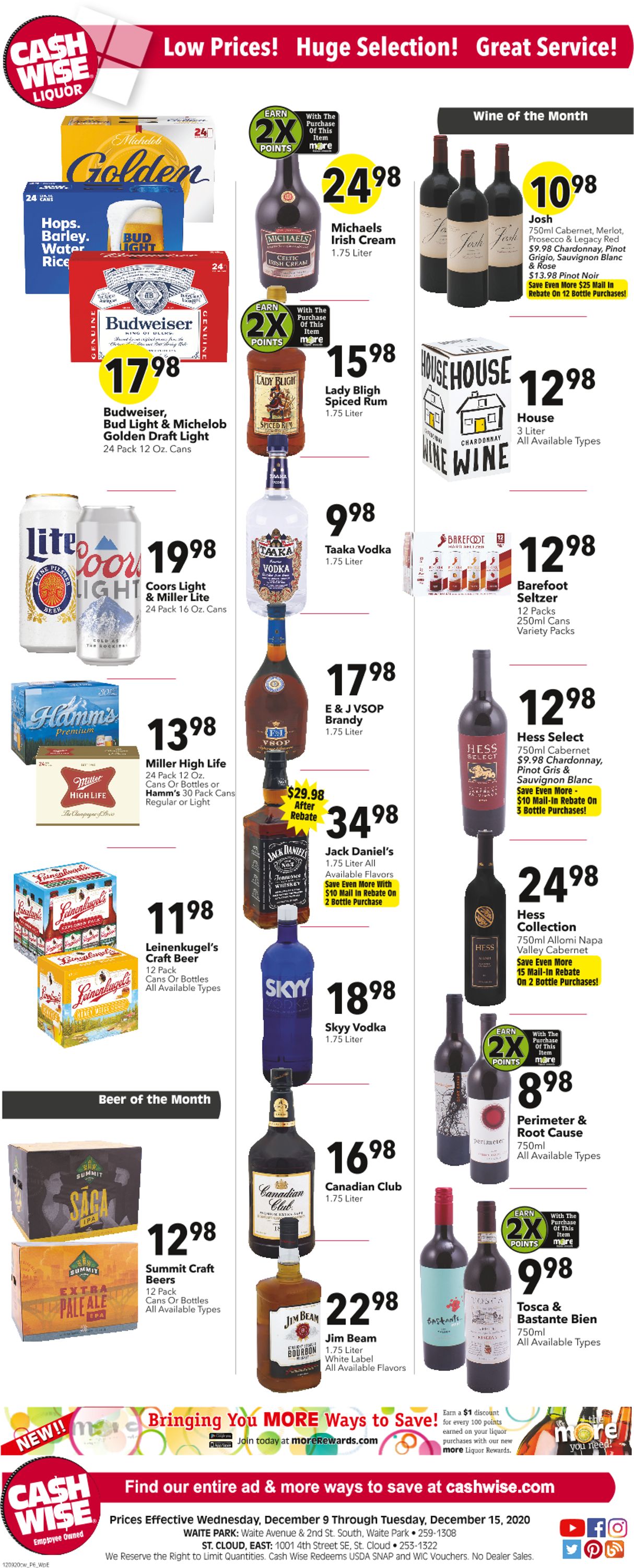 Cash Wise Weekly Ad Circular - valid 12/09-12/15/2020 (Page 5)