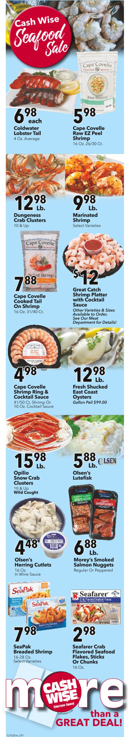 Cash Wise Weekly Ad Circular - valid 12/16-12/24/2020 (Page 7)