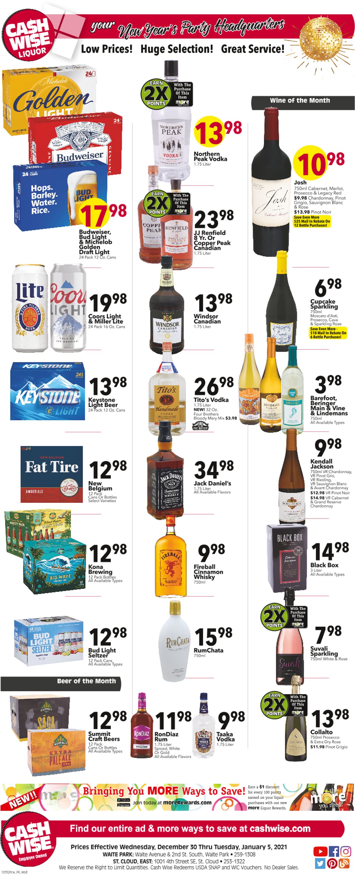 Cash Wise Weekly Ad Circular - valid 12/30-01/05/2021 (Page 6)