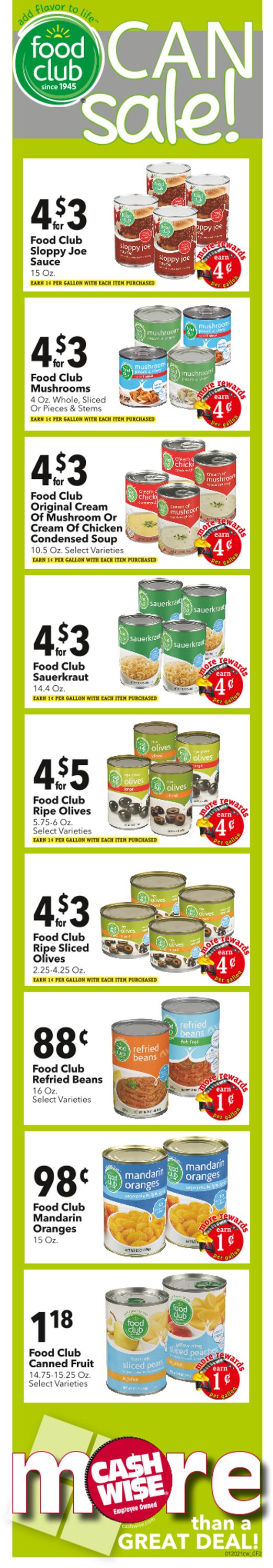 Cash Wise Weekly Ad Circular - valid 01/20-01/26/2021 (Page 6)