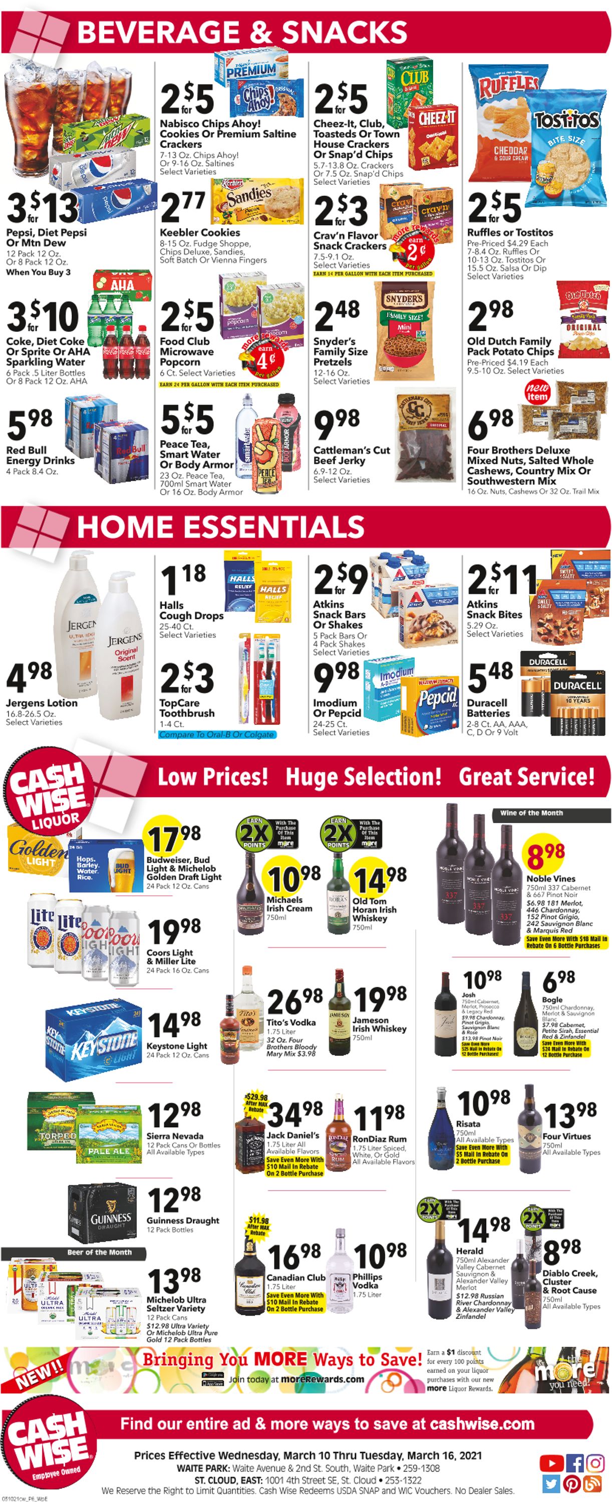 Cash Wise Weekly Ad Circular - valid 03/10-03/16/2021 (Page 5)