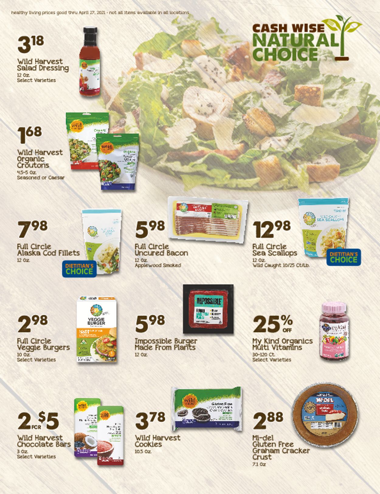 Cash Wise Weekly Ad Circular - valid 03/28-04/27/2021 (Page 3)