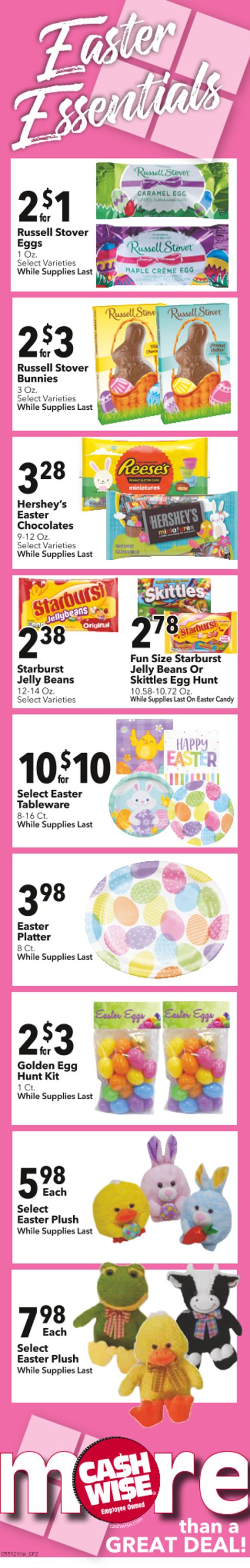 Cash Wise Easter 2021 Weekly Ad Circular - valid 03/31-04/06/2021 (Page 8)