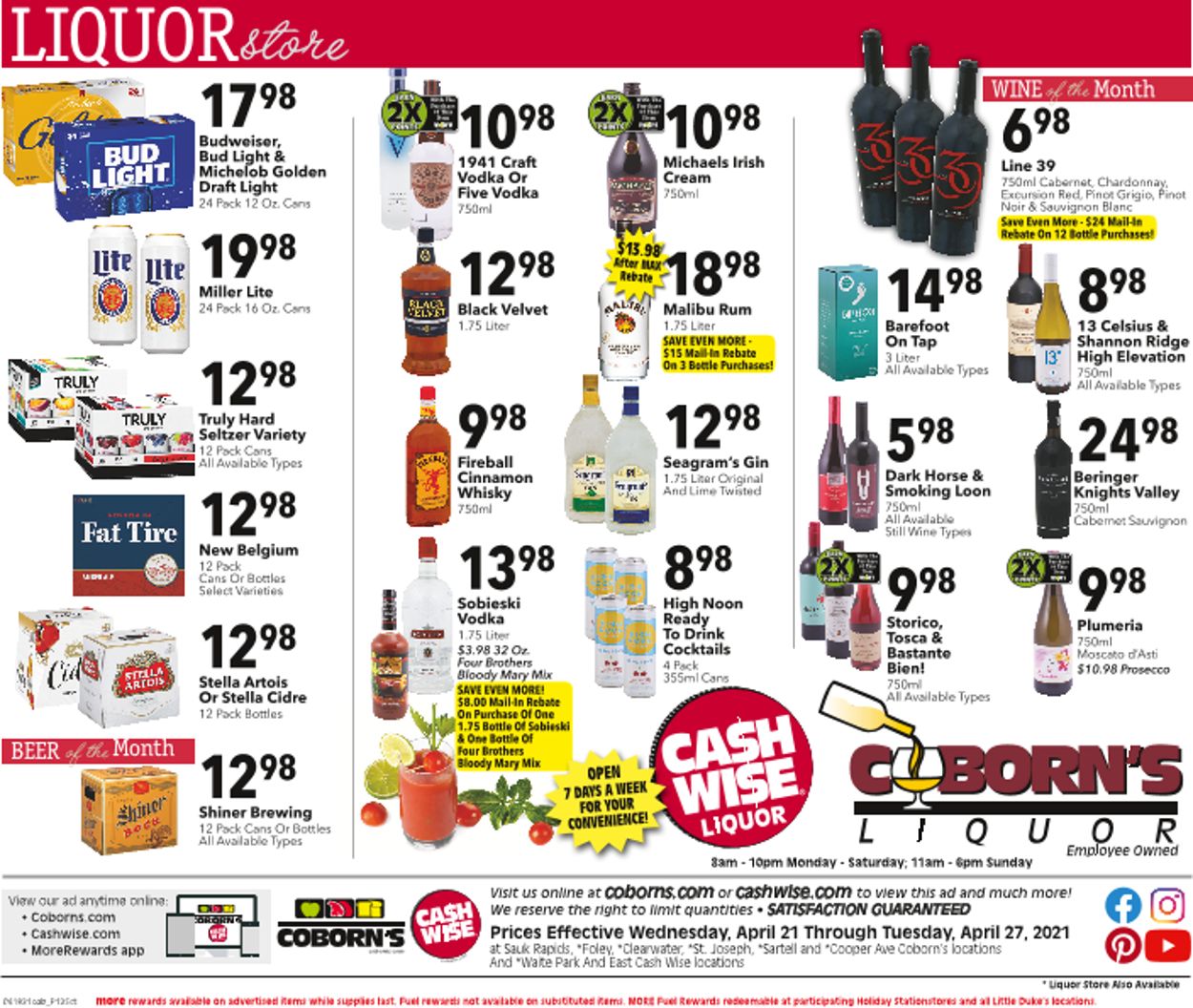 Cash Wise Weekly Ad Circular - valid 04/21-04/27/2021 (Page 15)