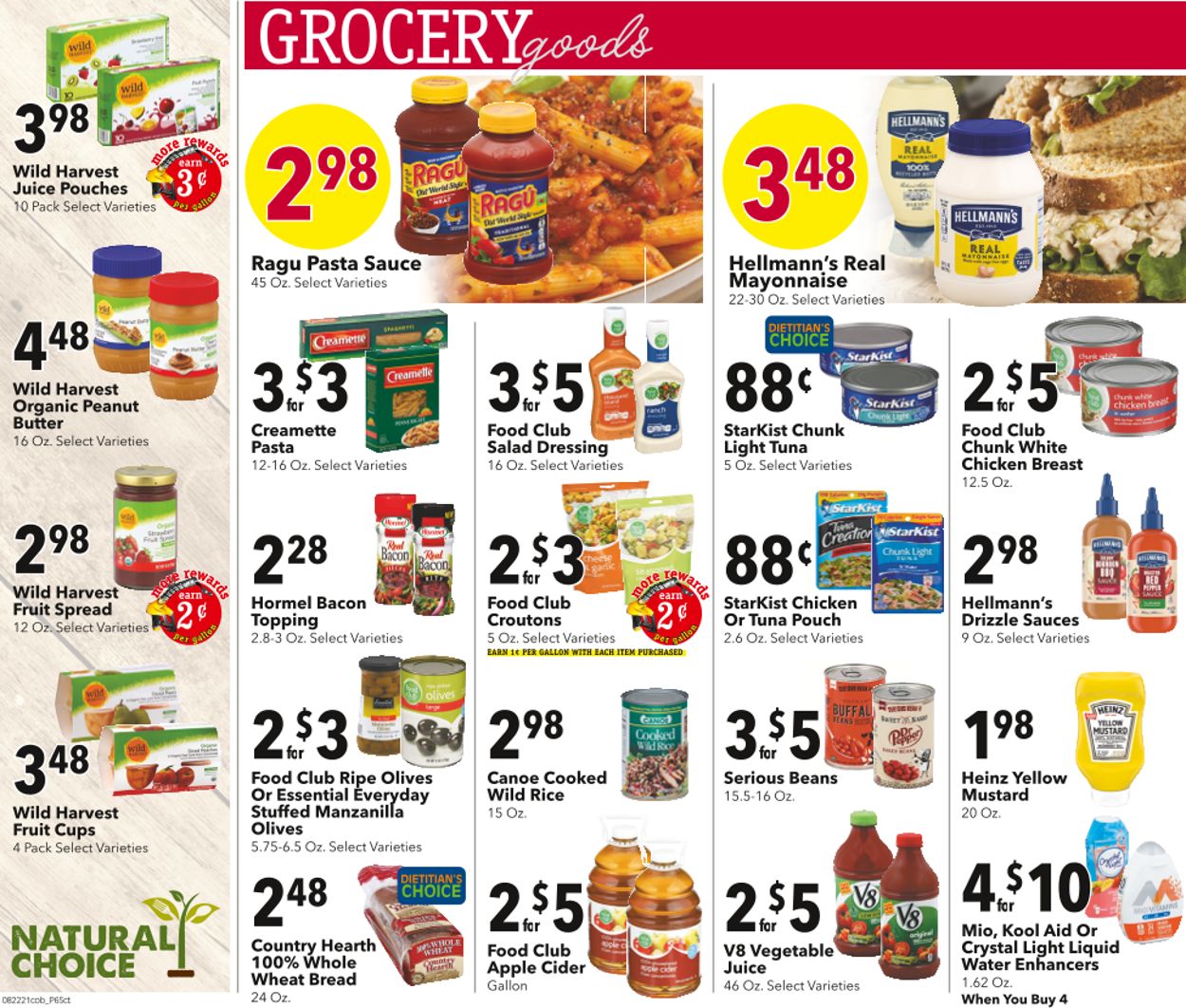 Cash Wise Weekly Ad Circular - valid 08/25-08/31/2021 (Page 6)