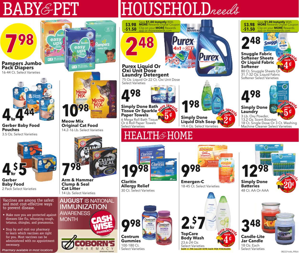 Cash Wise Weekly Ad Circular - valid 08/25-08/31/2021 (Page 8)