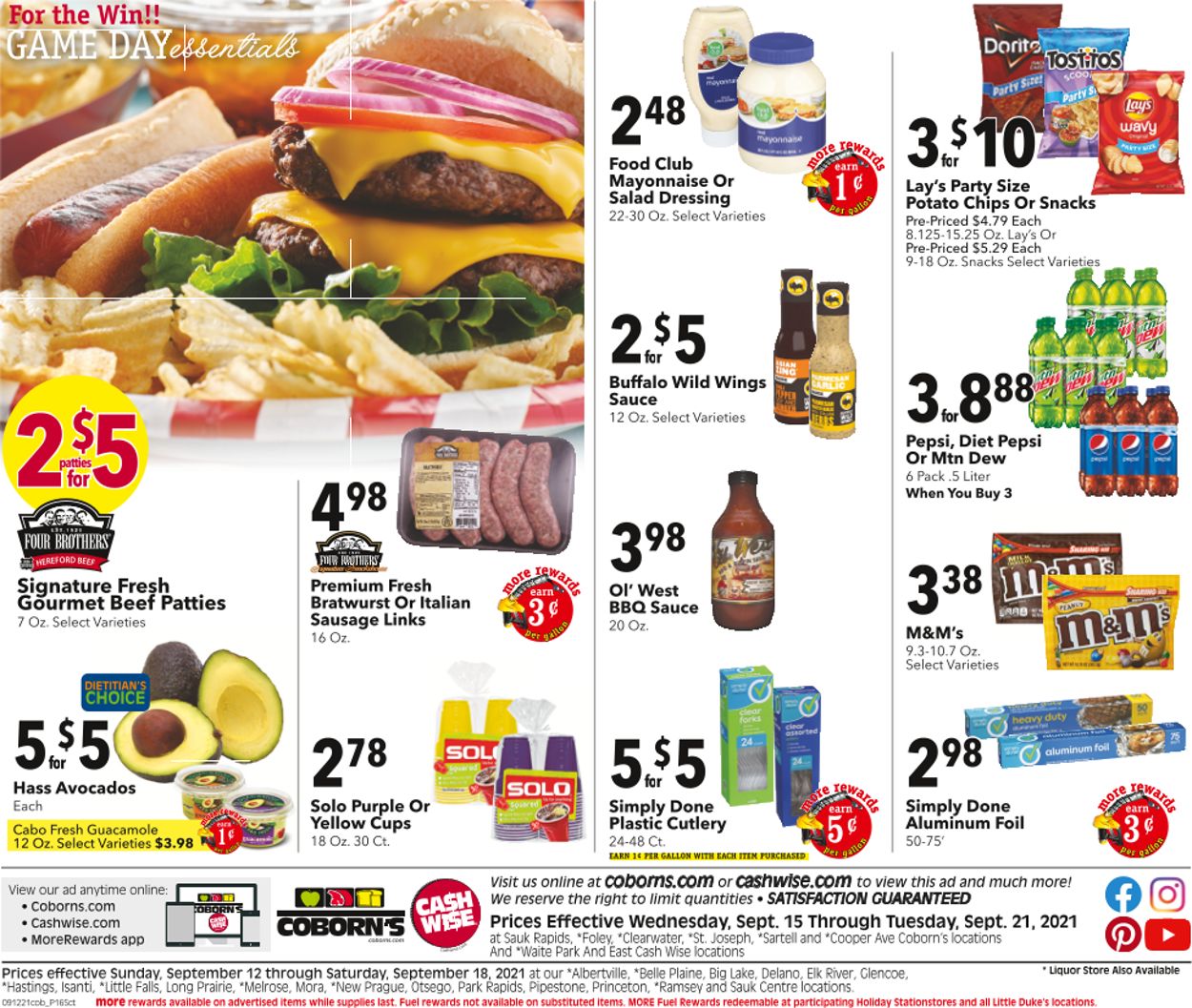 Cash Wise Weekly Ad Circular - valid 09/15-09/21/2021 (Page 12)