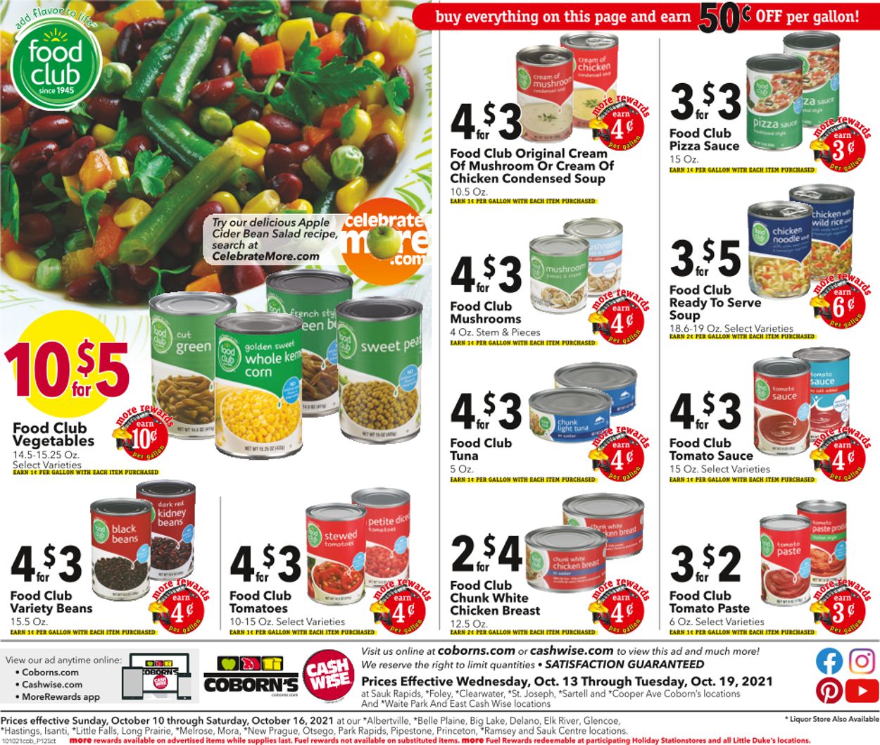 Cash Wise Weekly Ad Circular - valid 10/13-10/19/2021 (Page 12)
