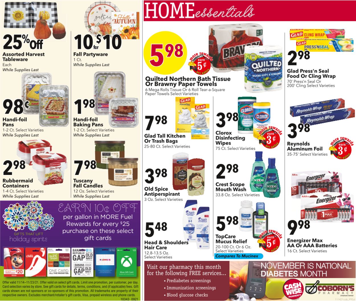 Cash Wise THANSKGIVING 2021 Weekly Ad Circular - valid 11/17-11/24/2021 (Page 9)