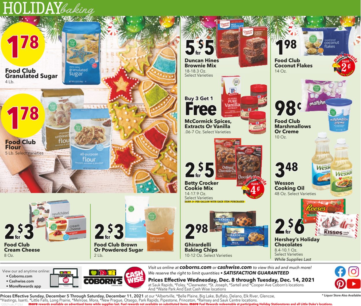 Cash Wise - HOLIDAY 2021 Weekly Ad Circular - valid 12/08-12/14/2021 (Page 12)