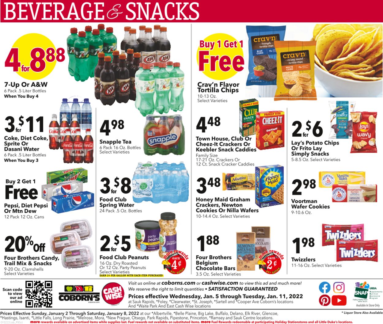 Cash Wise Weekly Ad Circular - valid 01/05-01/11/2022 (Page 8)