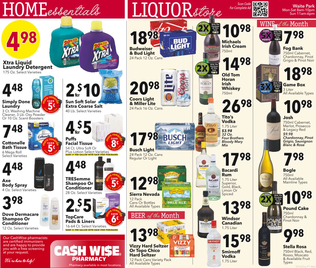 Cash Wise Weekly Ad Circular - valid 03/16-03/22/2022 (Page 7)