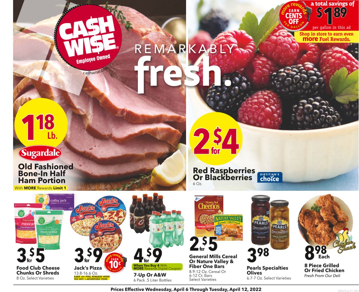 Cash Wise Weekly Ad Circular - valid 04/06-04/12/2022