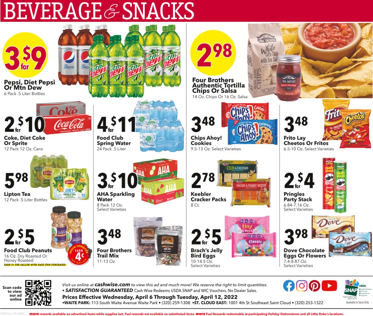 Cash Wise Weekly Ad Circular - valid 04/06-04/12/2022 (Page 8)