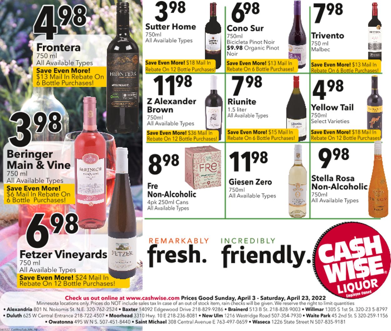 Cash Wise Weekly Ad Circular - valid 04/03-04/23/2022 (Page 8)
