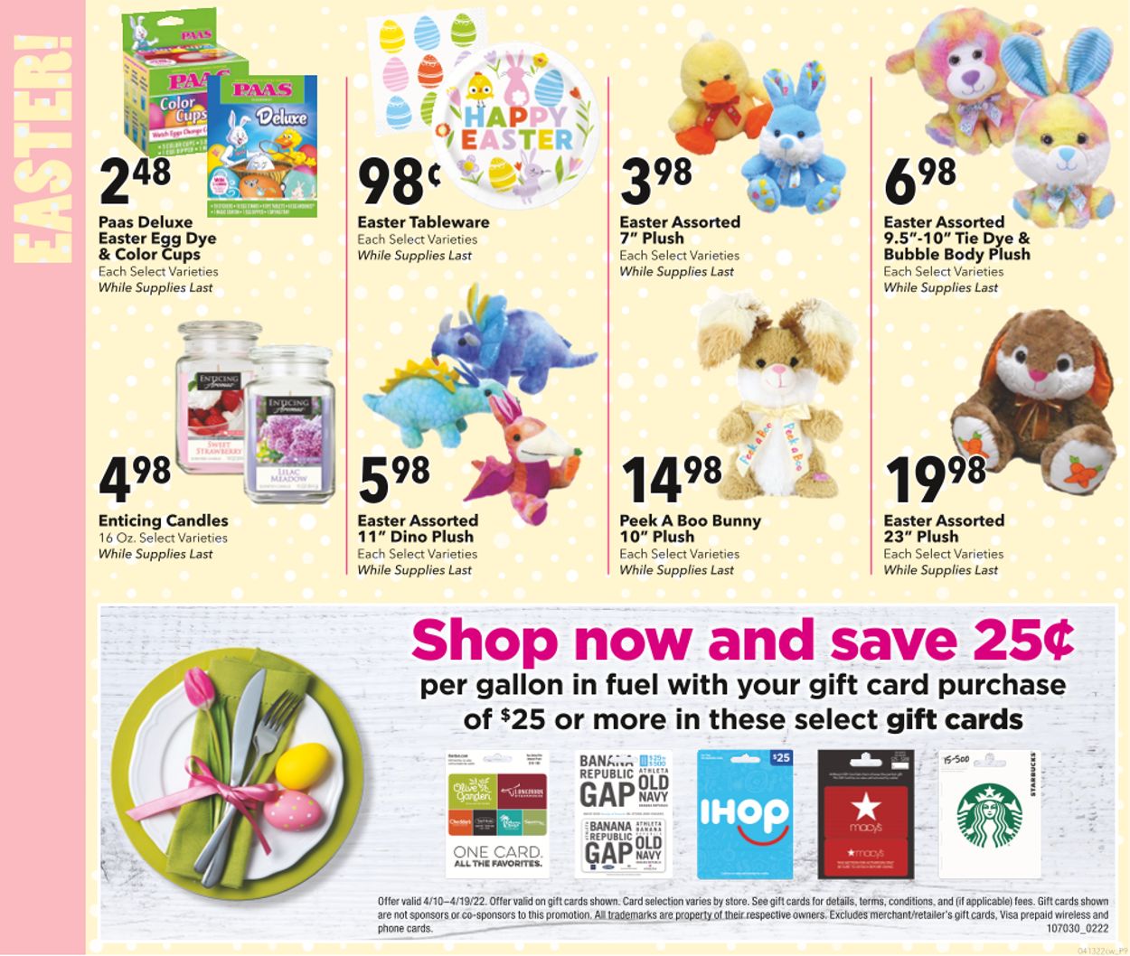 Cash Wise EASTER 2022 Weekly Ad Circular - valid 04/13-04/19/2022 (Page 9)
