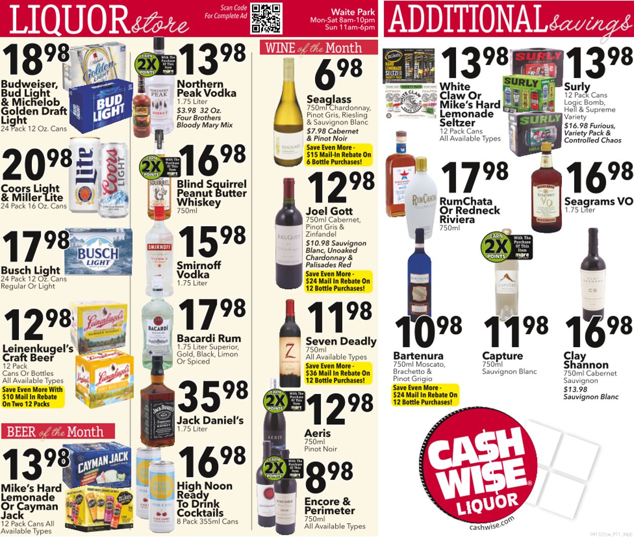 Cash Wise EASTER 2022 Weekly Ad Circular - valid 04/13-04/19/2022 (Page 11)