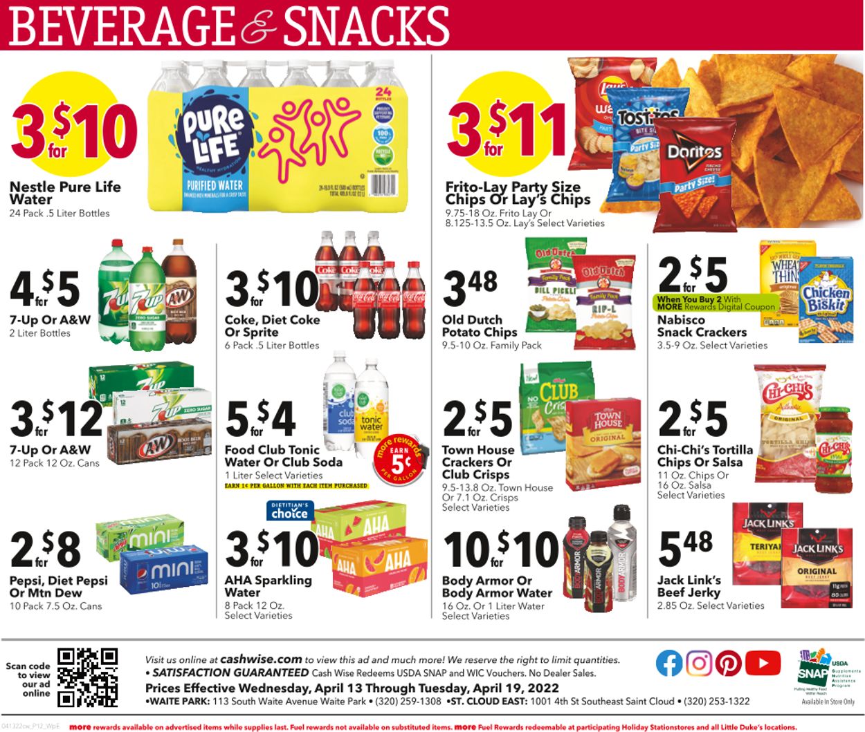 Cash Wise EASTER 2022 Weekly Ad Circular - valid 04/13-04/19/2022 (Page 12)