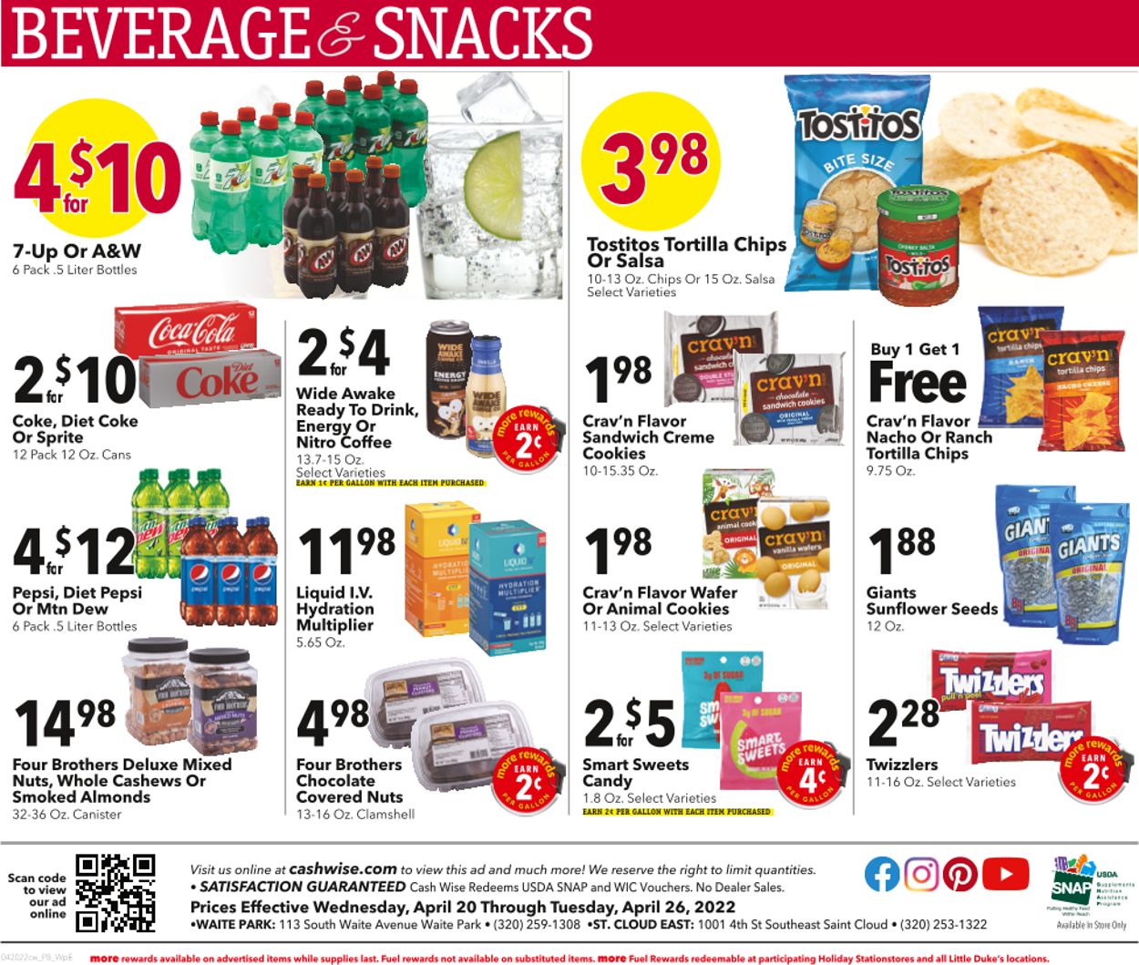 Cash Wise Weekly Ad Circular - valid 04/20-04/26/2022 (Page 8)