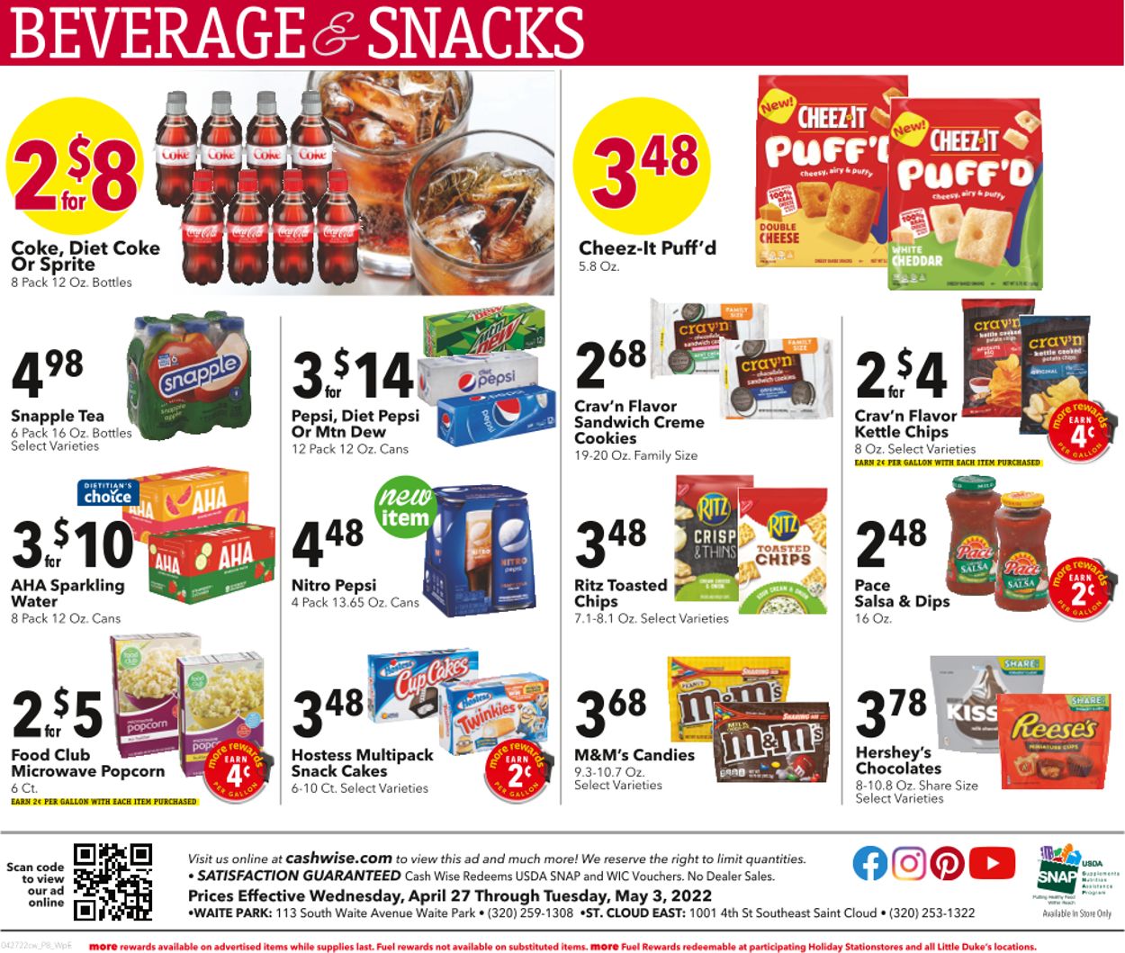 Cash Wise Weekly Ad Circular - valid 04/27-05/03/2022 (Page 8)