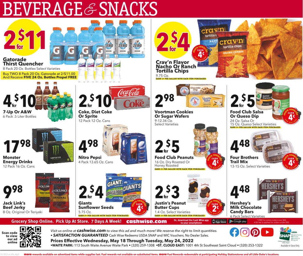 Cash Wise Weekly Ad Circular - valid 05/18-05/24/2022 (Page 8)