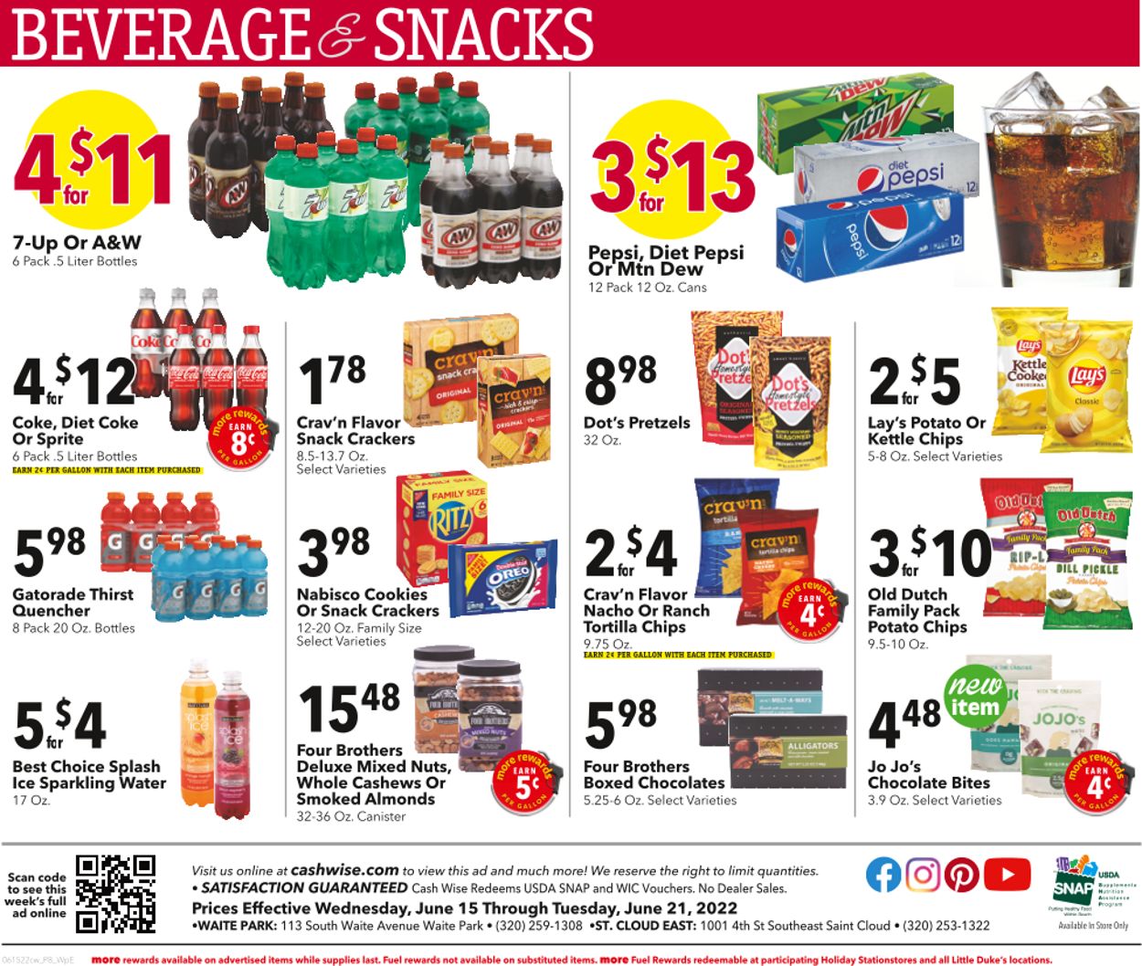 Cash Wise Weekly Ad Circular - valid 06/15-06/21/2022 (Page 8)