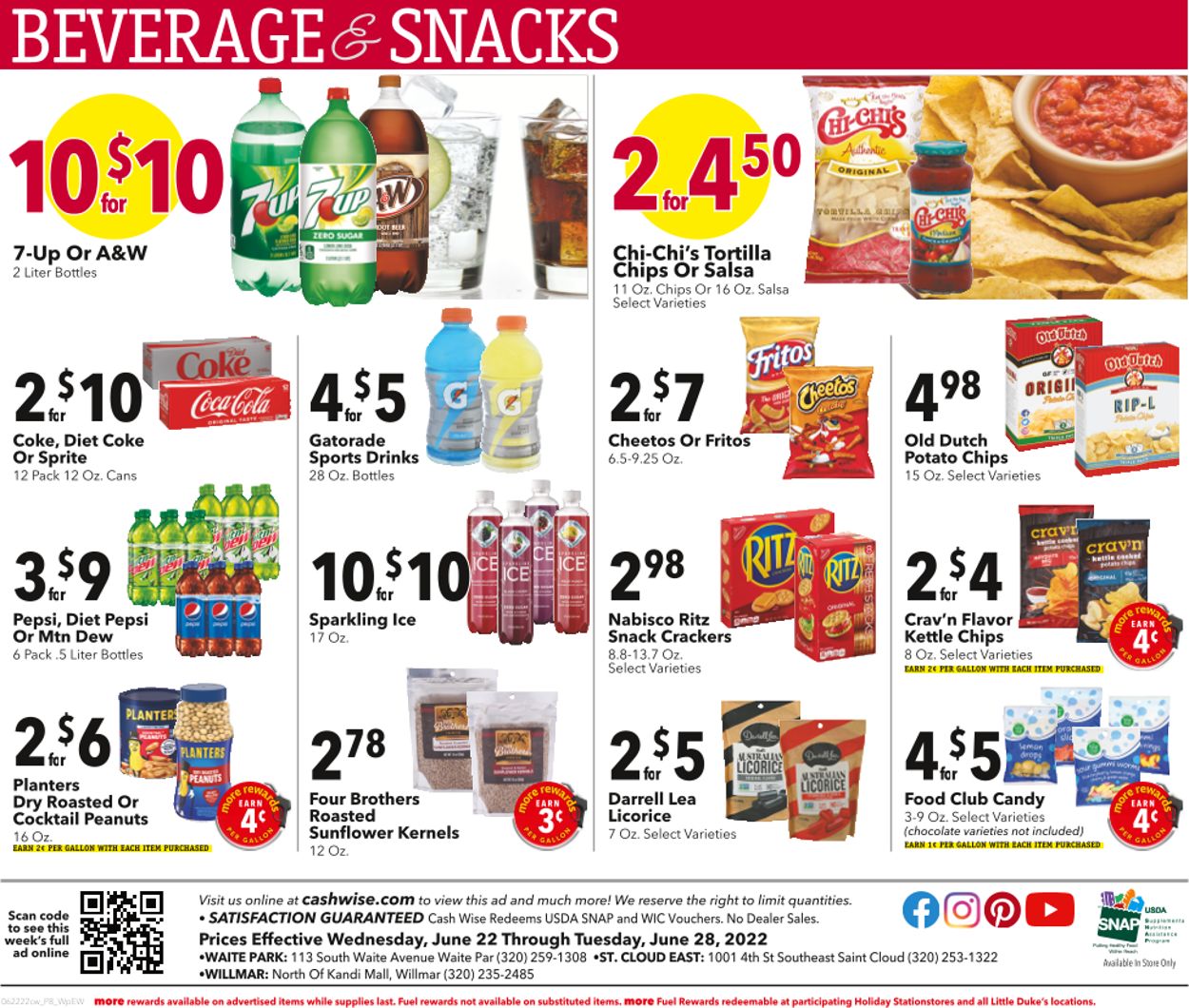 Cash Wise Weekly Ad Circular - valid 06/23-06/29/2022 (Page 8)