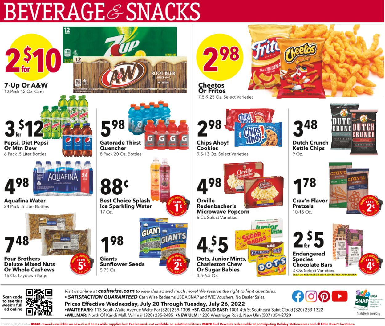 Cash Wise Weekly Ad Circular - valid 07/21-07/27/2022 (Page 8)
