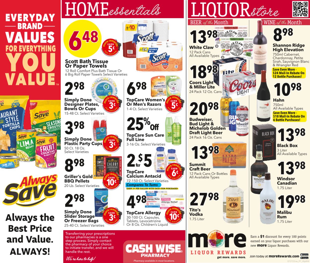 Cash Wise Weekly Ad Circular - valid 07/28-08/03/2022 (Page 7)