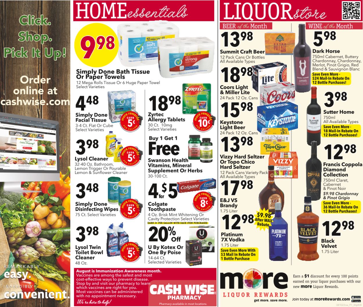 Cash Wise Weekly Ad Circular - valid 08/10-08/16/2022 (Page 7)