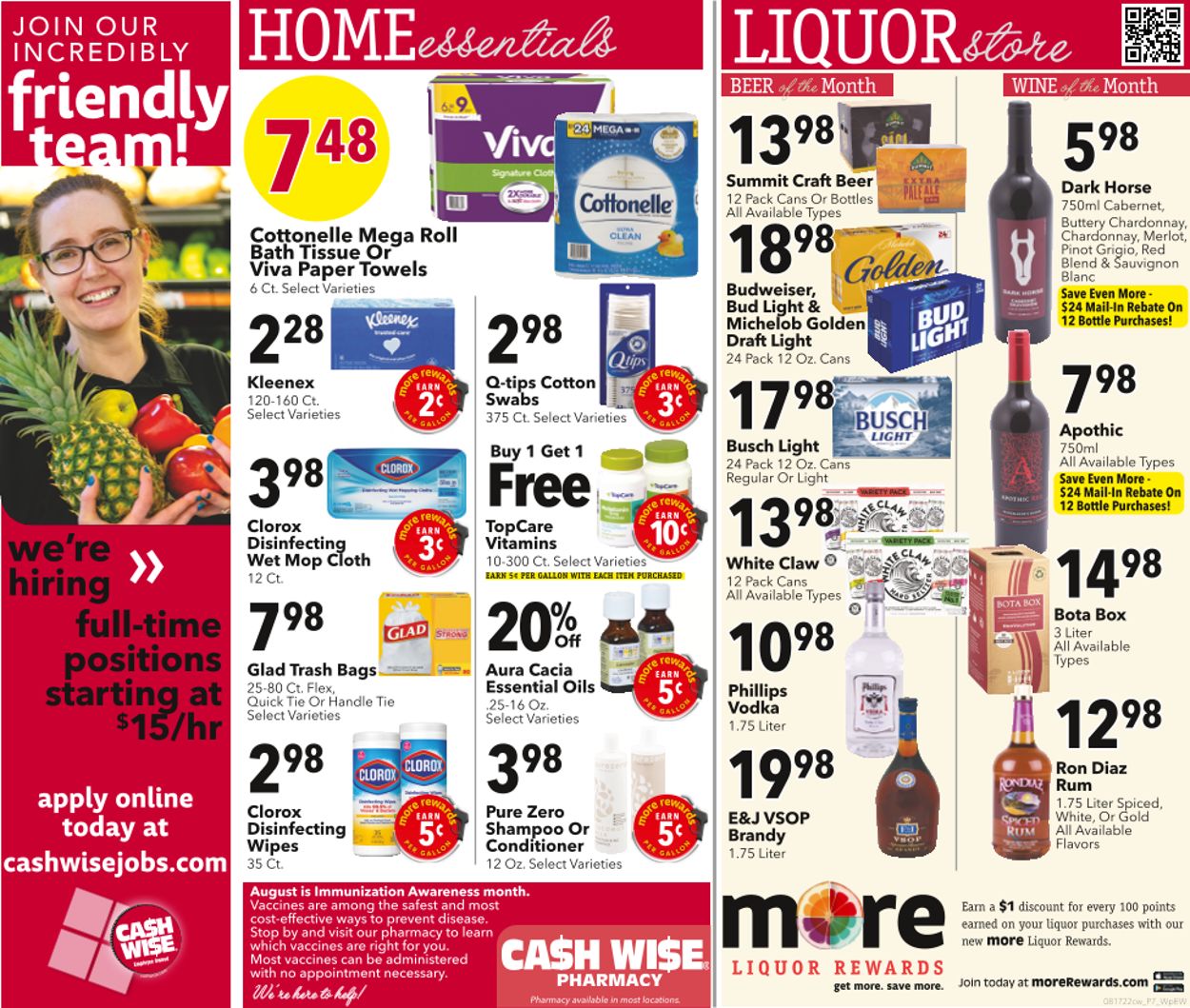 Cash Wise Weekly Ad Circular - valid 08/18-08/24/2022 (Page 7)