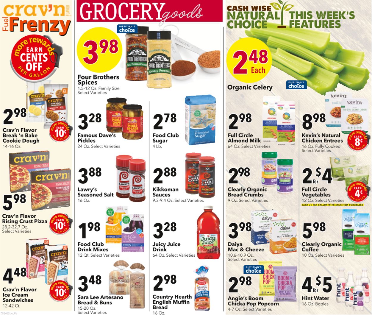 Cash Wise Weekly Ad Circular - valid 08/25-08/31/2022 (Page 6)
