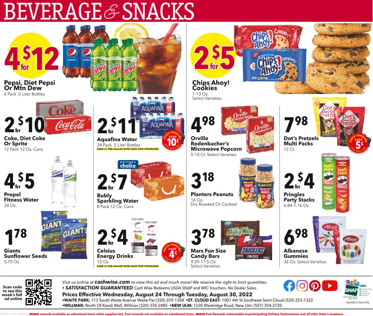 Cash Wise Weekly Ad Circular - valid 08/25-08/31/2022 (Page 8)
