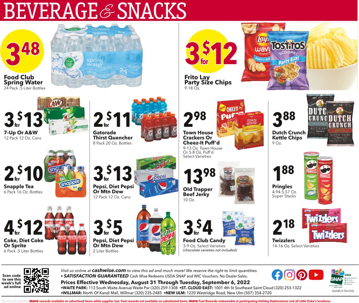 Cash Wise Weekly Ad Circular - valid 09/01-09/07/2022 (Page 8)