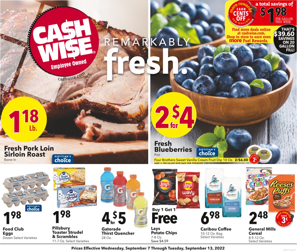 Cash Wise Weekly Ad Circular - valid 09/08-09/14/2022