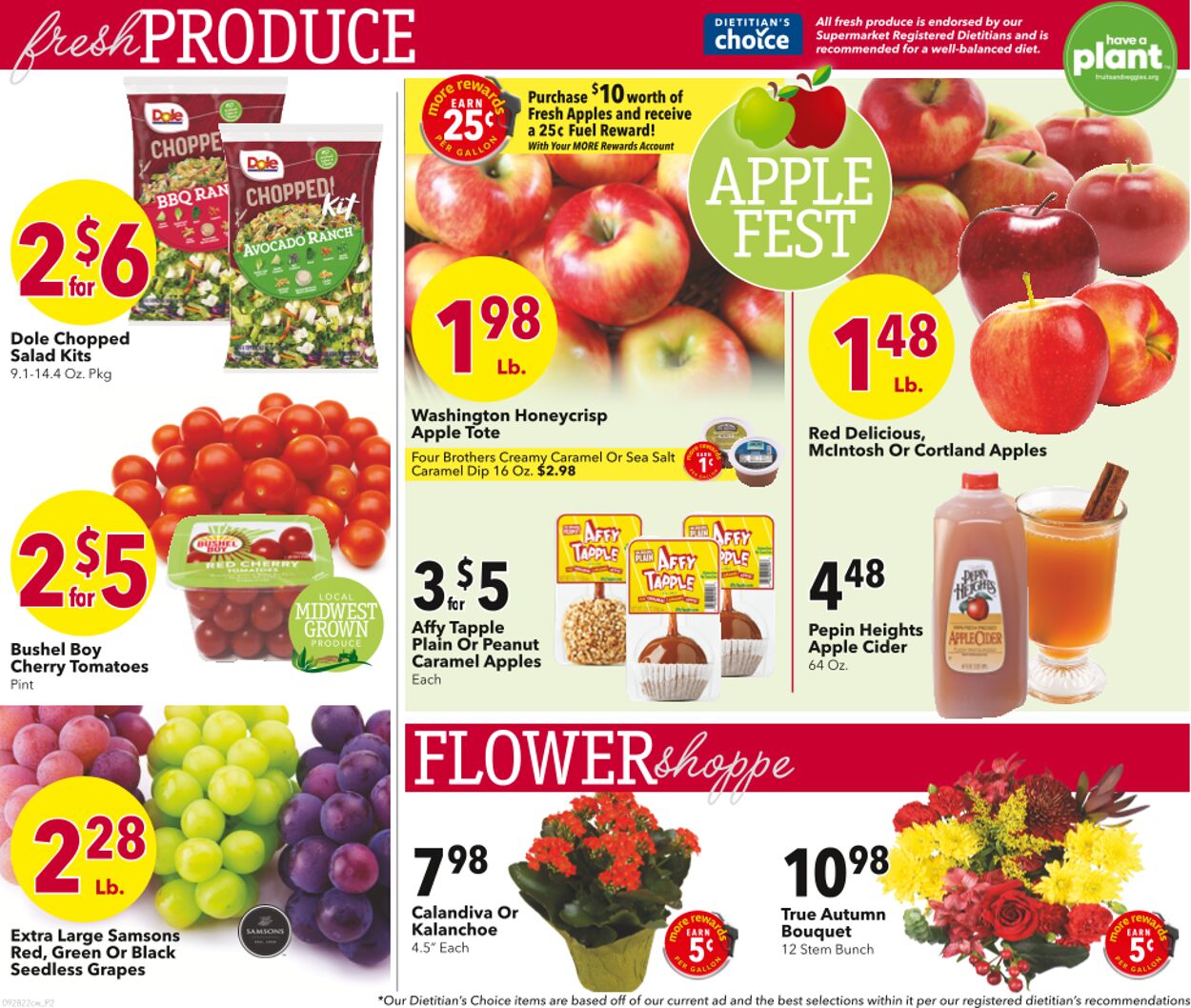 Cash Wise Weekly Ad Circular - valid 09/28-10/04/2022 (Page 2)