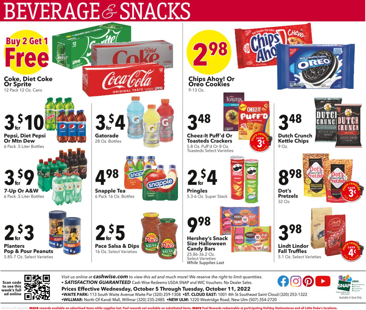 Cash Wise Weekly Ad Circular - valid 10/05-10/11/2022 (Page 8)